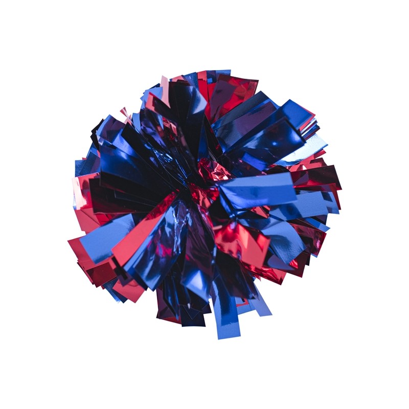 Mini poms - Blue and Red
